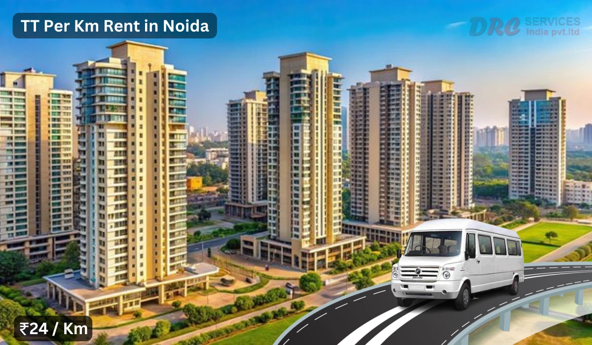 Tempo Traveller Per Km Rent in Noida