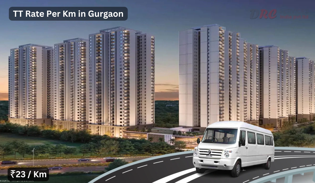 Tempo Traveller Rate Per Km in Gurgaon