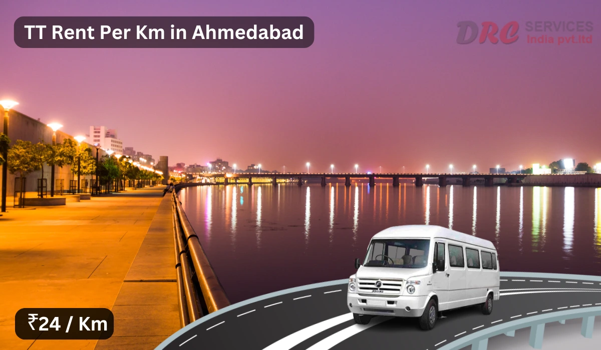 Tempo Traveller Rent Per Km in Ahmedabad