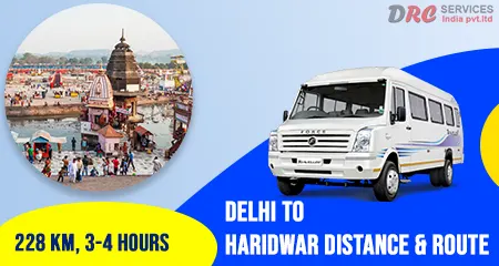 Delhi to Haridwar Distance and Route