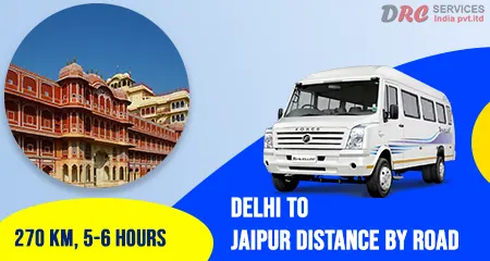 Delhi to Jaipur Distance by Road