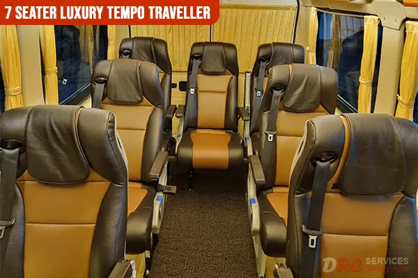 7 Seater Luxury Tempo Traveller